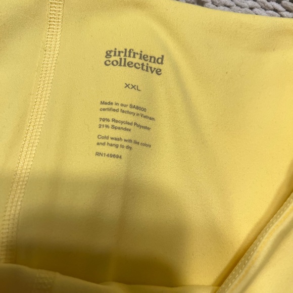 Girlfriend Collective Lemon Skort size XXL - Picture 2 of 9